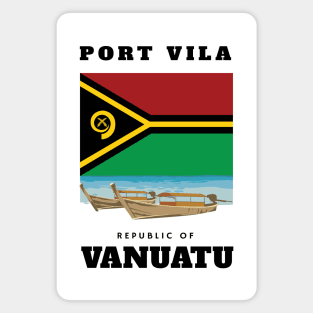 make a journey to Vanuatu Magnet